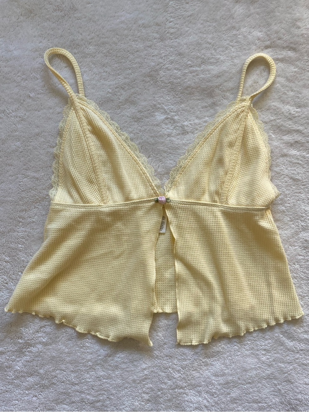 Tilly’s Cami Split-Front Tank Top Shirt Size Small